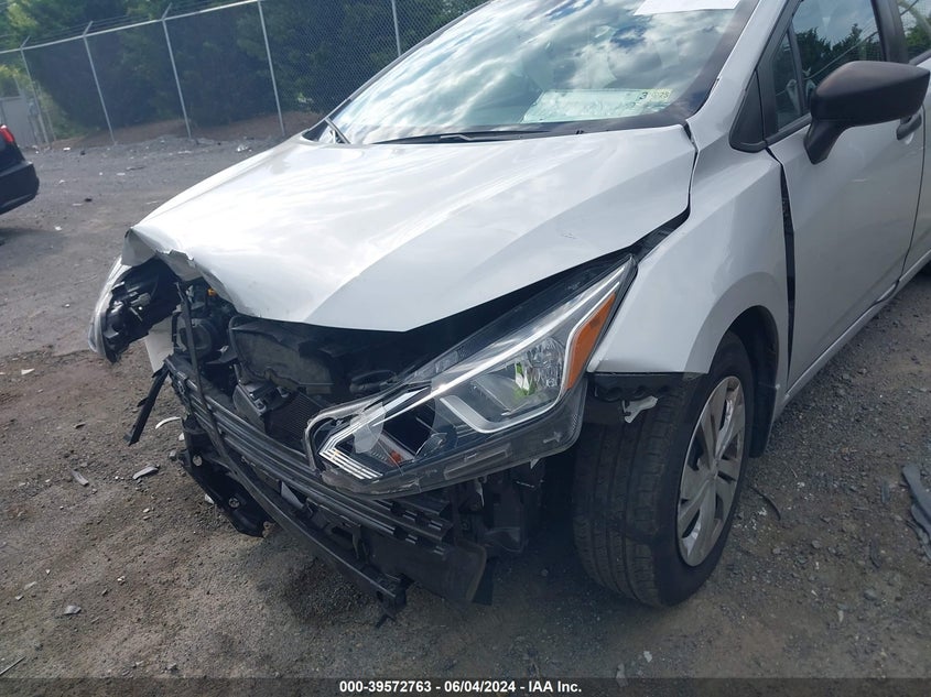 2021 Nissan Versa S Xtronic Cvt VIN: 3N1CN8DV8ML816307 Lot: 39572763