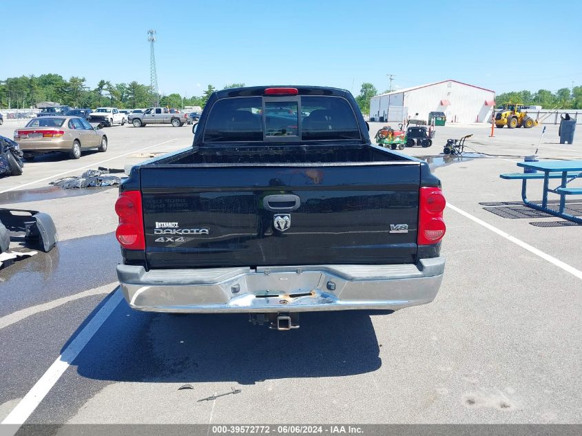 2005 Dodge Dakota Slt VIN: 1D7HW48NX5S168934 Lot: 39572772