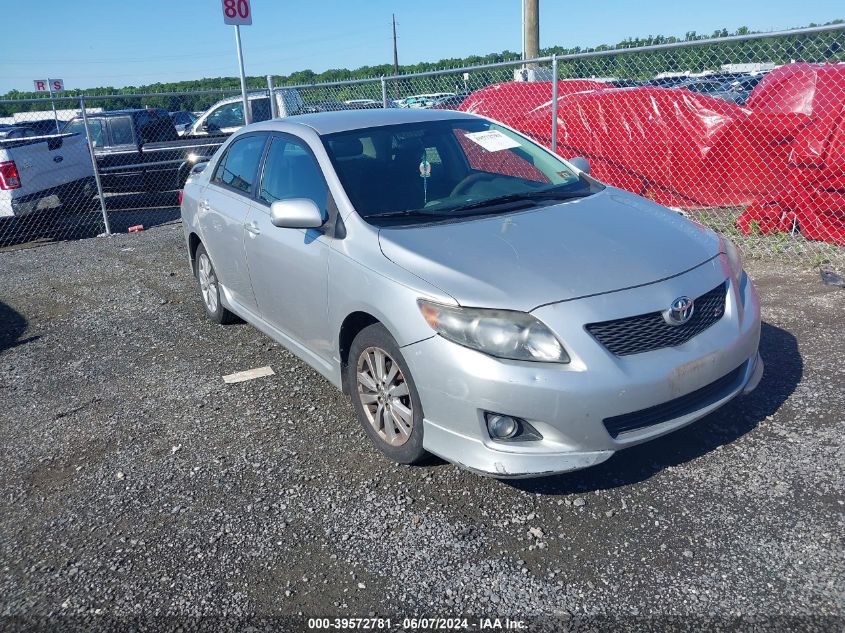 2009 Toyota Corolla S VIN: 2T1BU40E89C095295 Lot: 39572781