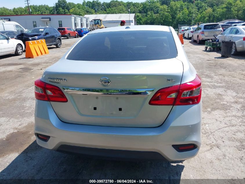 2019 Nissan Sentra Sl VIN: 3N1AB7APXKY249369 Lot: 39572780