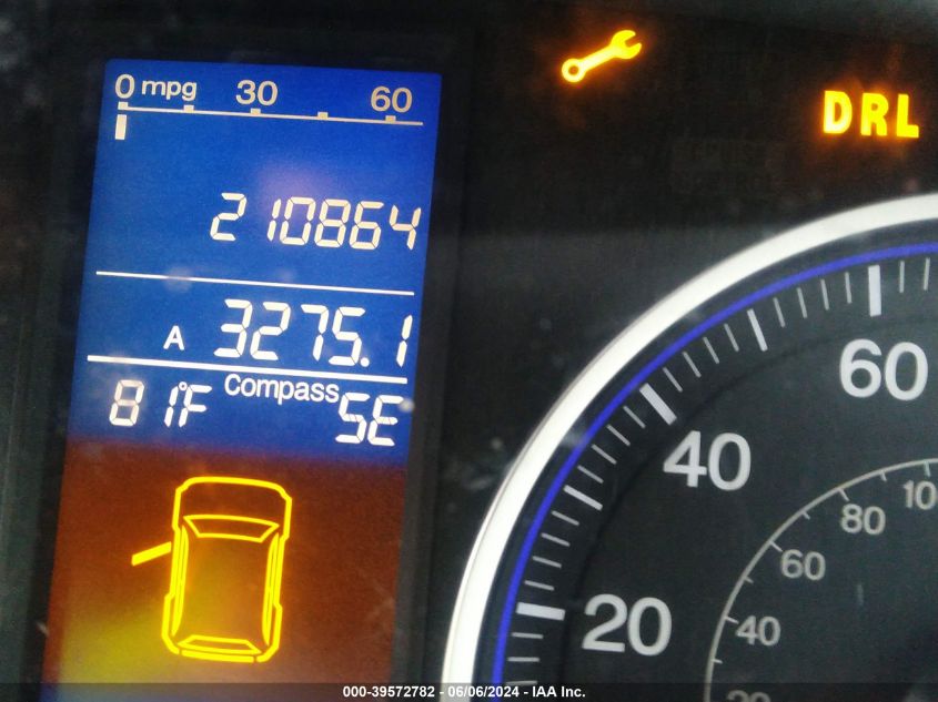 2010 Honda Cr-V Ex VIN: 5J6RE4H55AL038270 Lot: 39572782