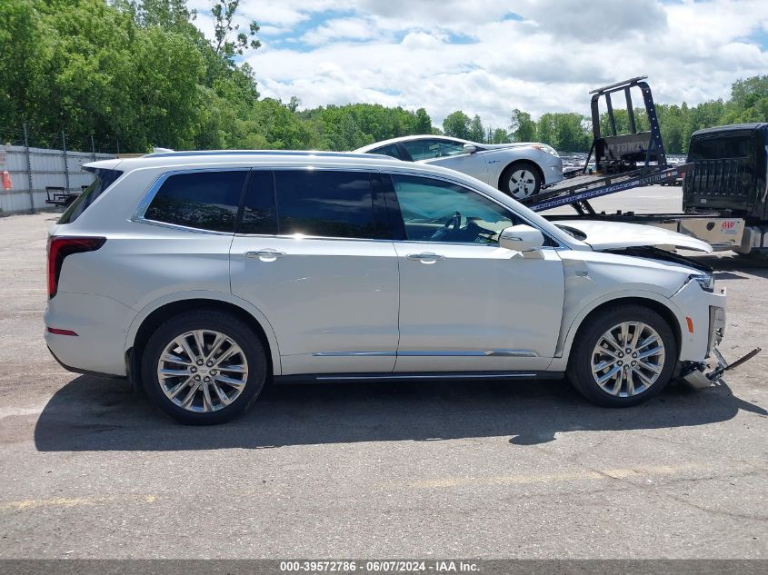 2021 Cadillac Xt6 Awd Premium Luxury VIN: 1GYKPFRS6MZ236336 Lot: 39572786