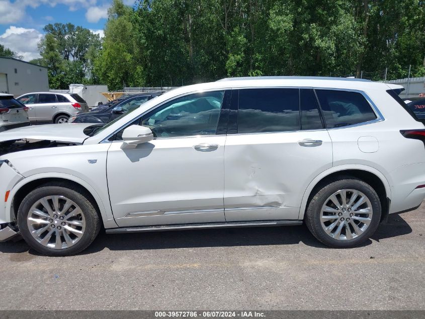 2021 Cadillac Xt6 Awd Premium Luxury VIN: 1GYKPFRS6MZ236336 Lot: 39572786