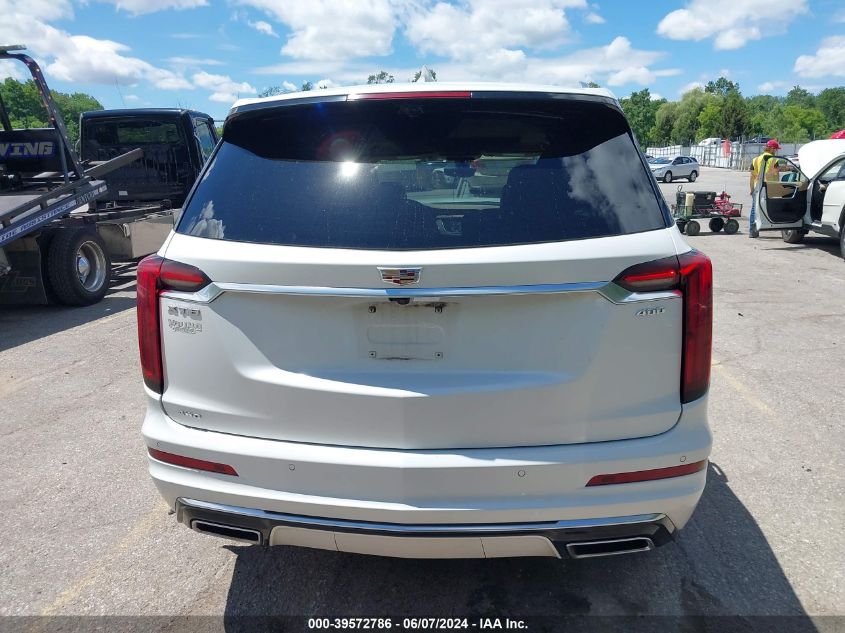 2021 Cadillac Xt6 Awd Premium Luxury VIN: 1GYKPFRS6MZ236336 Lot: 39572786