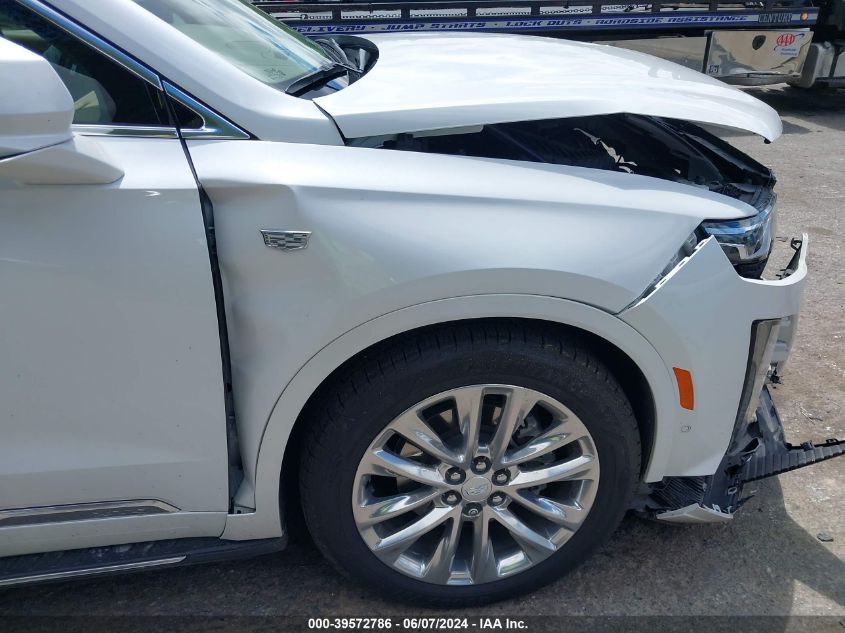 2021 Cadillac Xt6 Awd Premium Luxury VIN: 1GYKPFRS6MZ236336 Lot: 39572786