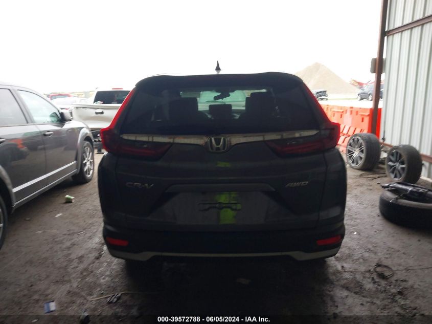 2022 Honda Cr-V Awd Ex VIN: 2HKRW2H5XNH651521 Lot: 39572788