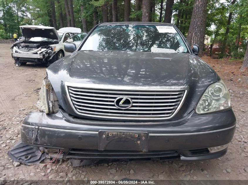 2005 Lexus Ls 430 VIN: JTHBN36F655003968 Lot: 39572804