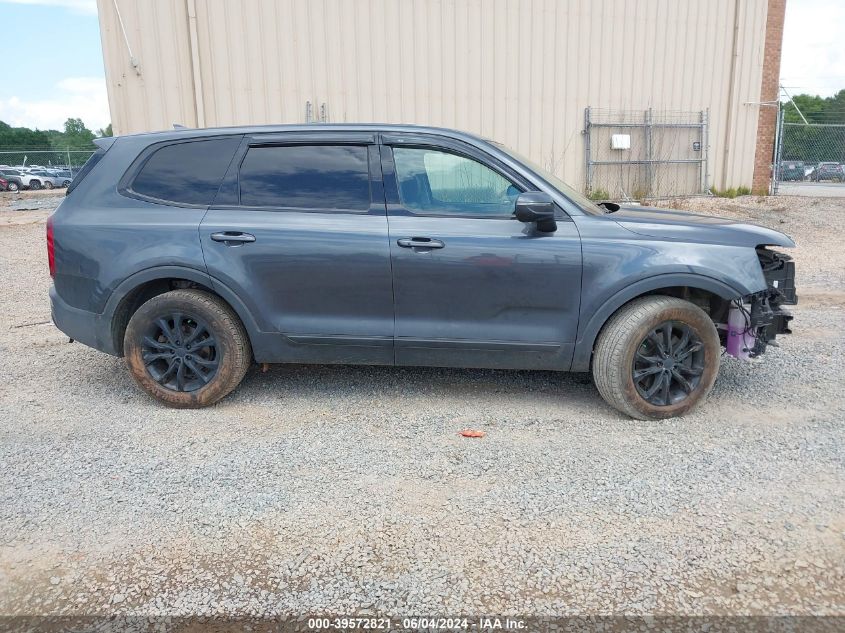 2021 Kia Telluride Lx VIN: 5XYP24HC3MG103489 Lot: 39572821