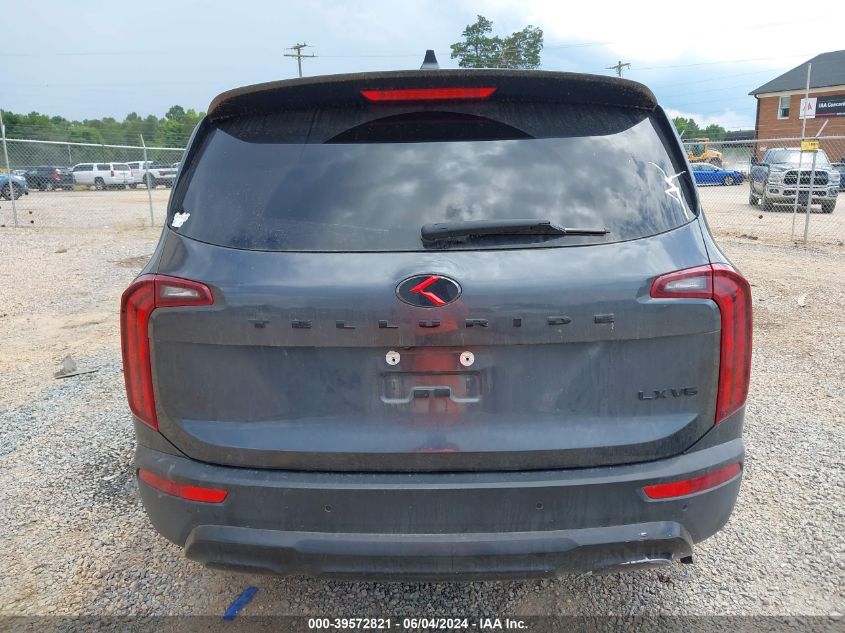 2021 Kia Telluride Lx VIN: 5XYP24HC3MG103489 Lot: 39572821