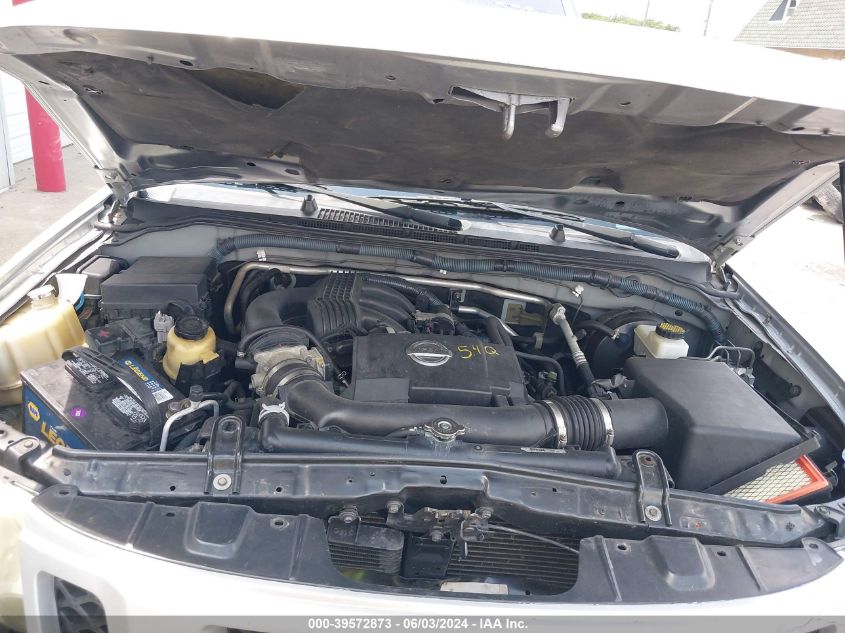 2010 Nissan Xterra S VIN: 5N1AN0NU9AC521179 Lot: 39572873