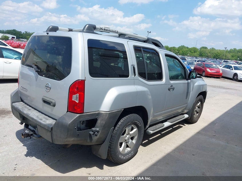 2010 Nissan Xterra S VIN: 5N1AN0NU9AC521179 Lot: 39572873