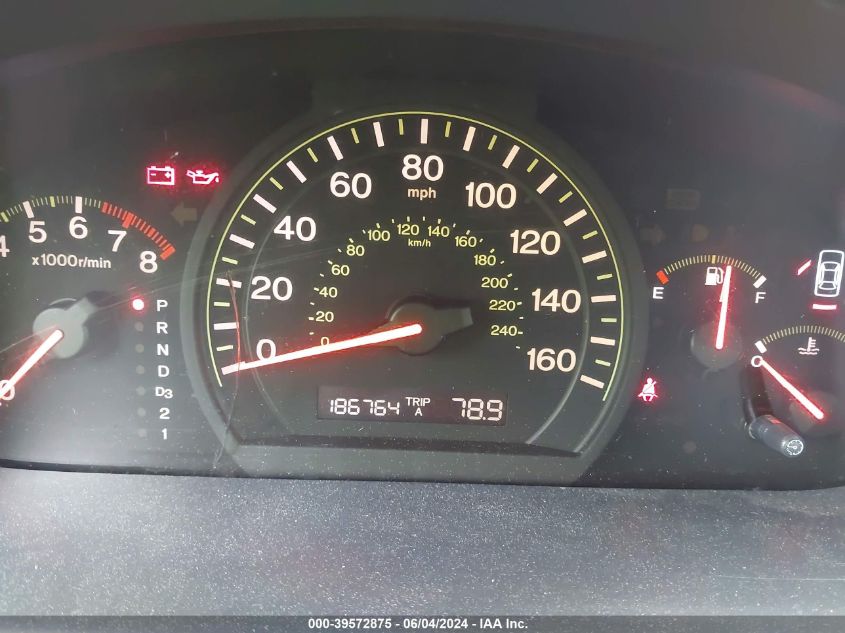 2005 Honda Accord 2.4 Lx VIN: 1HGCM56485A076772 Lot: 39572875