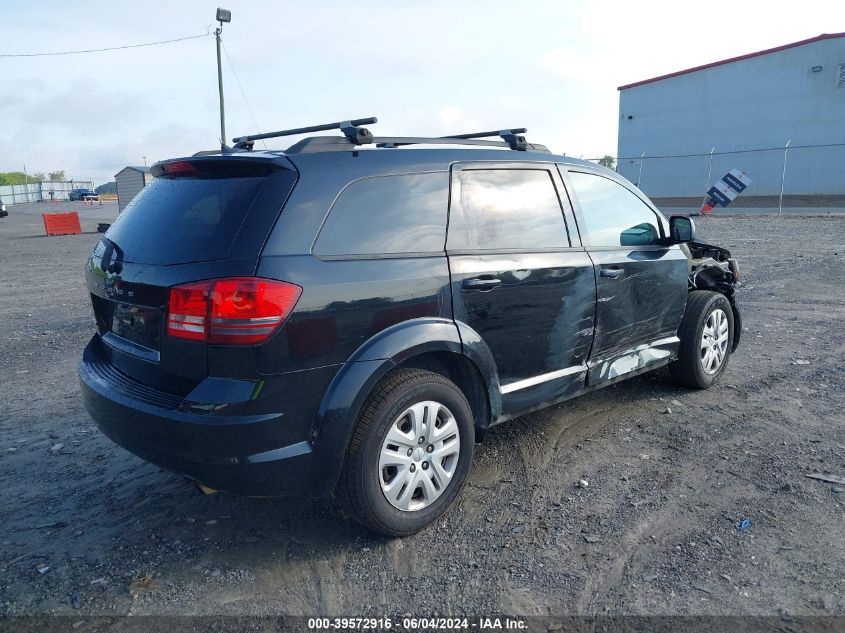 2016 Dodge Journey Se VIN: 3C4PDCAB7GT109346 Lot: 39572916