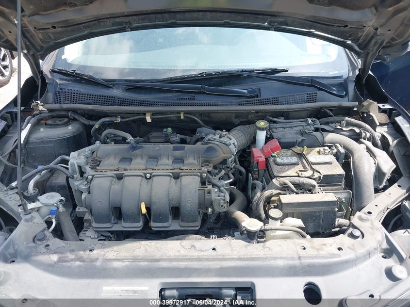 2017 Nissan Sentra Sv VIN: 3N1AB7AP2HY329967 Lot: 39572917