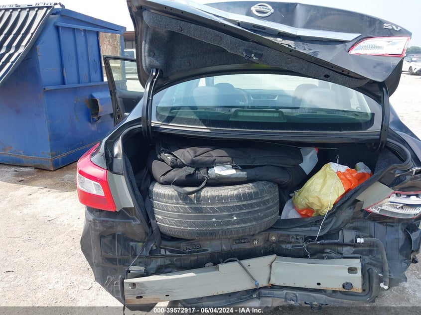 2017 Nissan Sentra Sv VIN: 3N1AB7AP2HY329967 Lot: 39572917