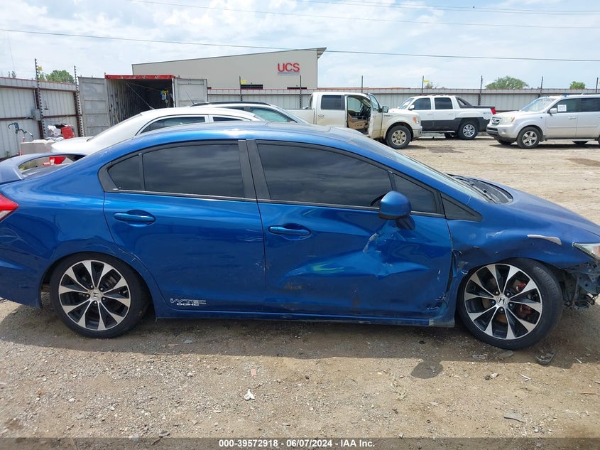 2013 Honda Civic Si VIN: 2HGFB6E54DH703793 Lot: 39572918