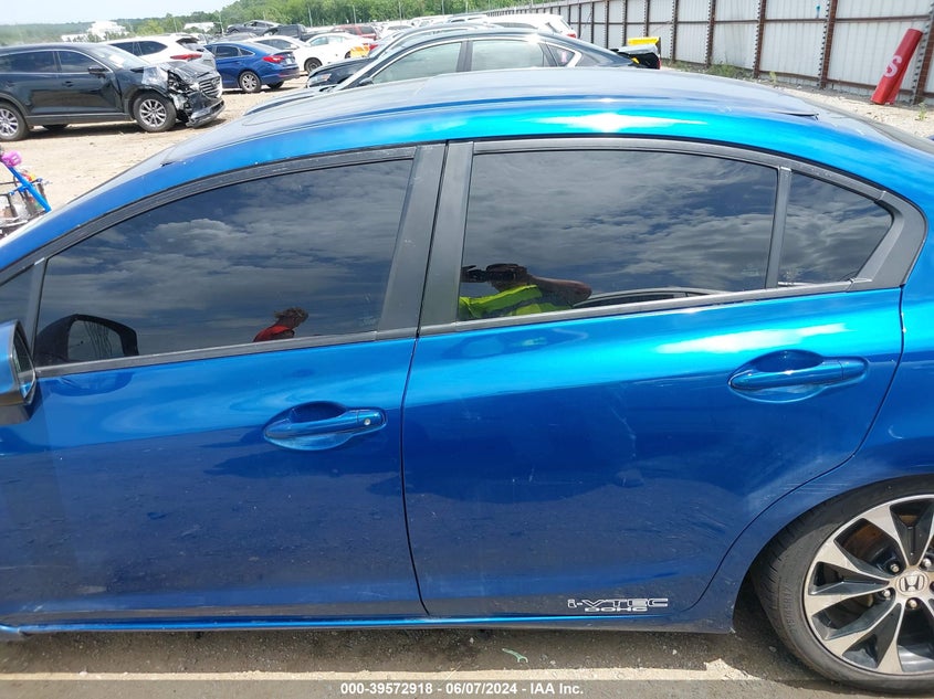 2013 Honda Civic Si VIN: 2HGFB6E54DH703793 Lot: 39572918