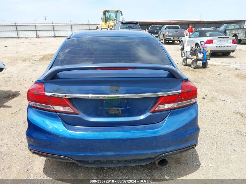 2013 Honda Civic Si VIN: 2HGFB6E54DH703793 Lot: 39572918