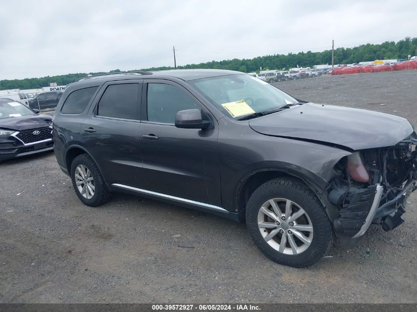 2015 Dodge Durango Sxt VIN: 1C4RDJAG9FC161466 Lot: 39572927