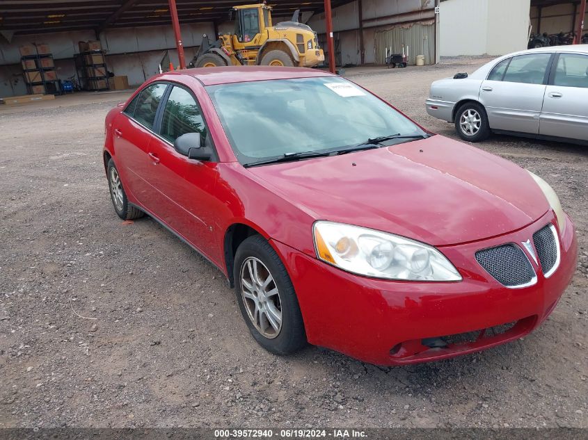 2006 Pontiac G6 VIN: 1G2ZG558364252118 Lot: 39572940