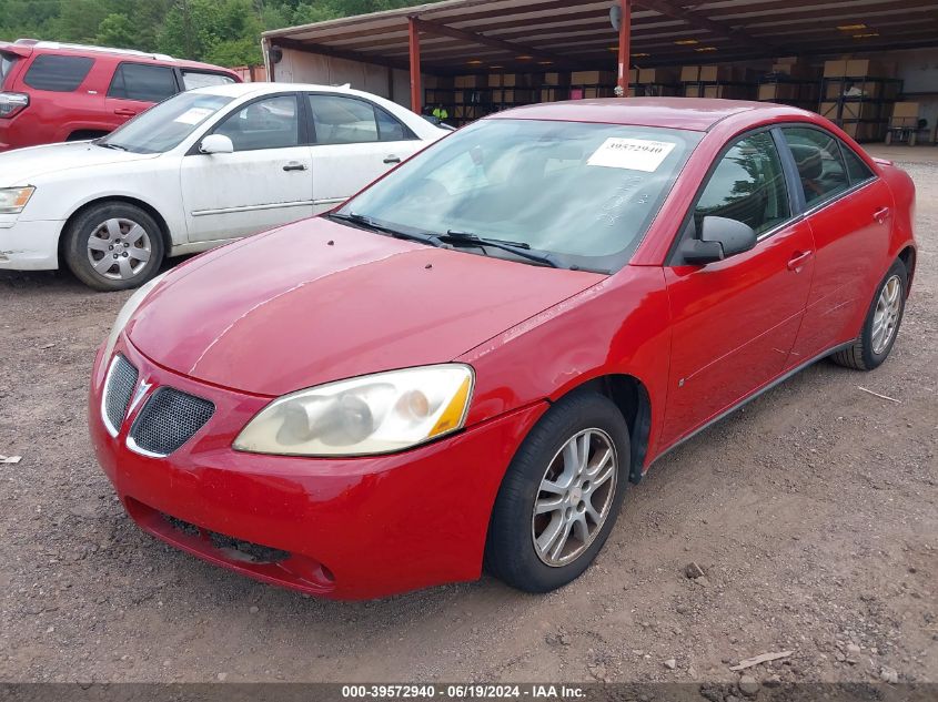 2006 Pontiac G6 VIN: 1G2ZG558364252118 Lot: 39572940