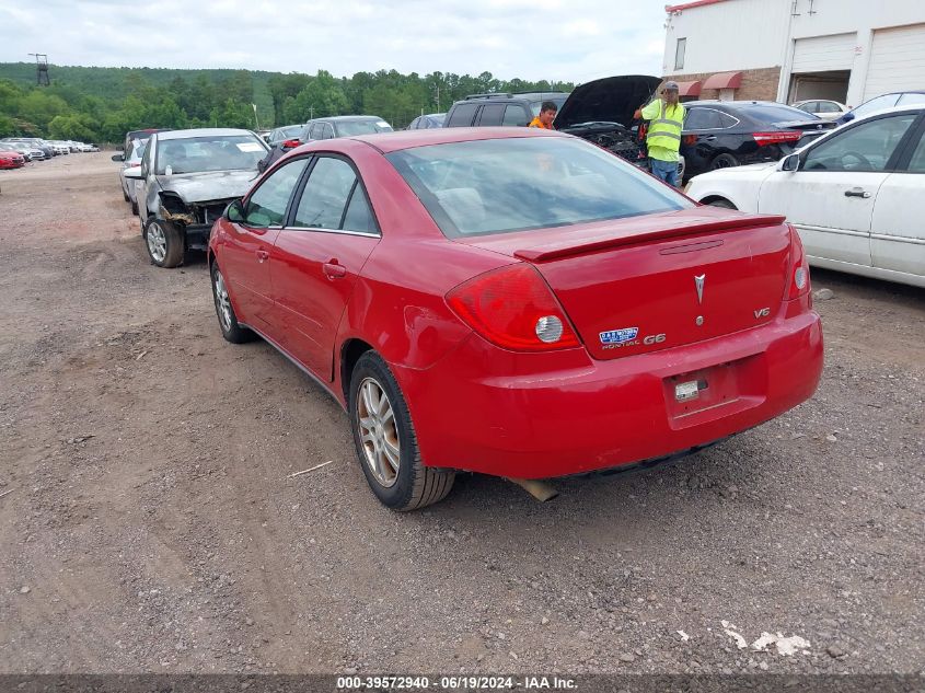 2006 Pontiac G6 VIN: 1G2ZG558364252118 Lot: 39572940