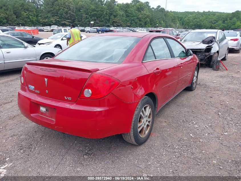 2006 Pontiac G6 VIN: 1G2ZG558364252118 Lot: 39572940