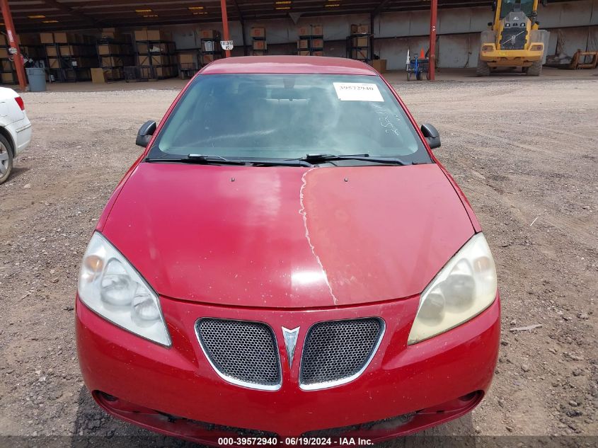 2006 Pontiac G6 VIN: 1G2ZG558364252118 Lot: 39572940