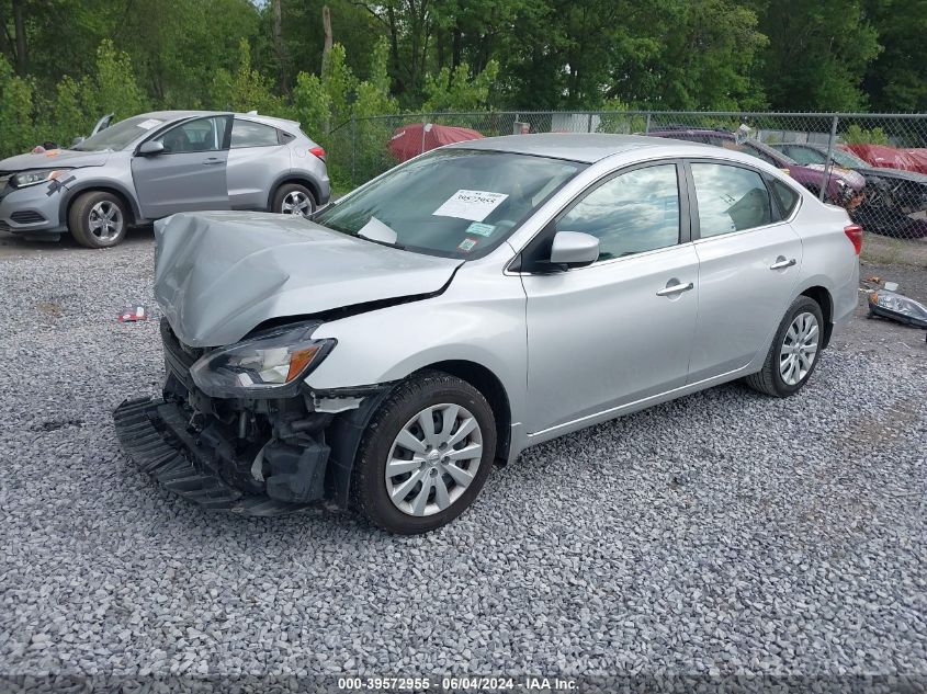 2019 Nissan Sentra S VIN: 3N1AB7AP6KY388110 Lot: 39572955