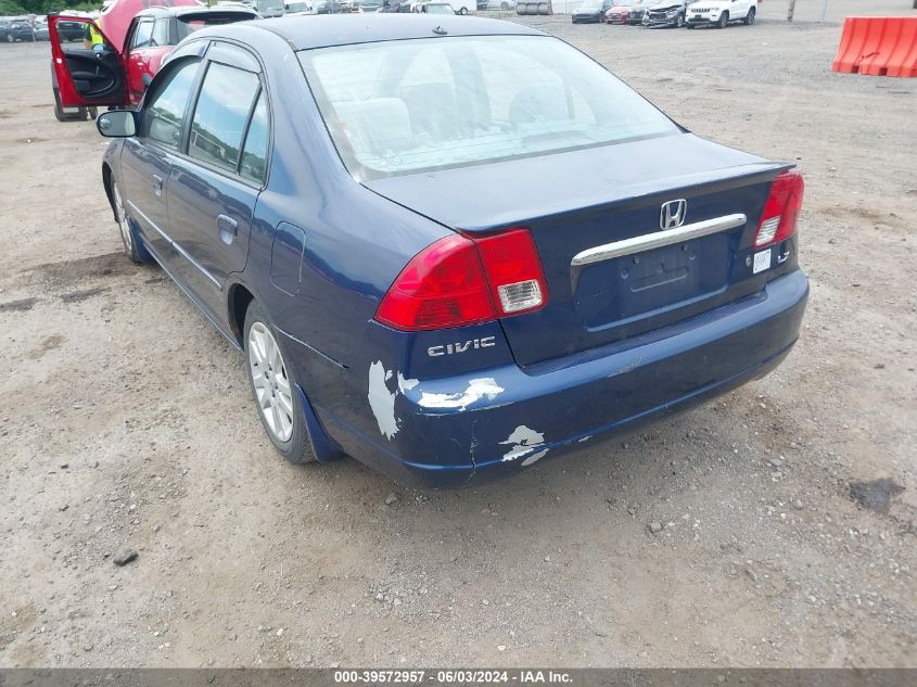 2004 Honda Civic Ex VIN: 2HGES267X4H502212 Lot: 39572957