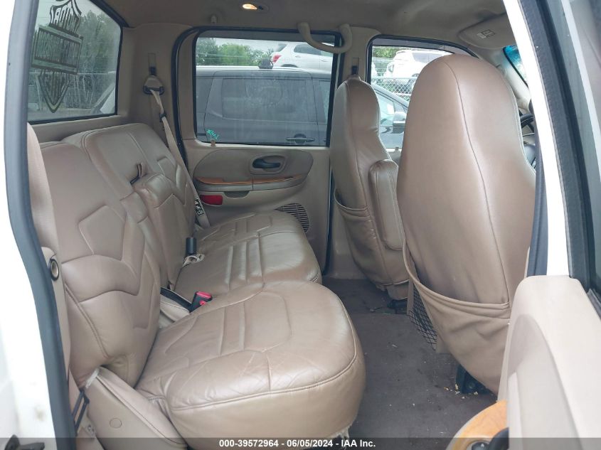 2001 Ford F-150 Harley-Davidson Edition/King Ranch Edition/Lariat/Xlt VIN: 1FTRW07L11KD71339 Lot: 39572964