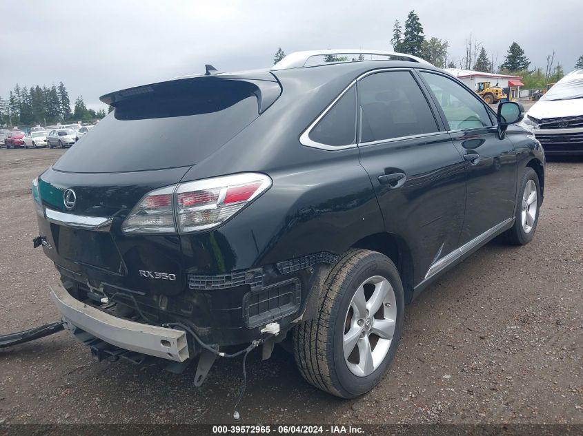 2010 Lexus Rx 350 VIN: 2T2BK1BA0AC026955 Lot: 39572965