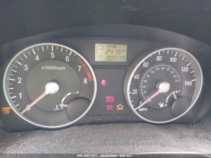 2007 Hyundai Accent Gls VIN: KMHCN46C77U123395 Lot: 39572971