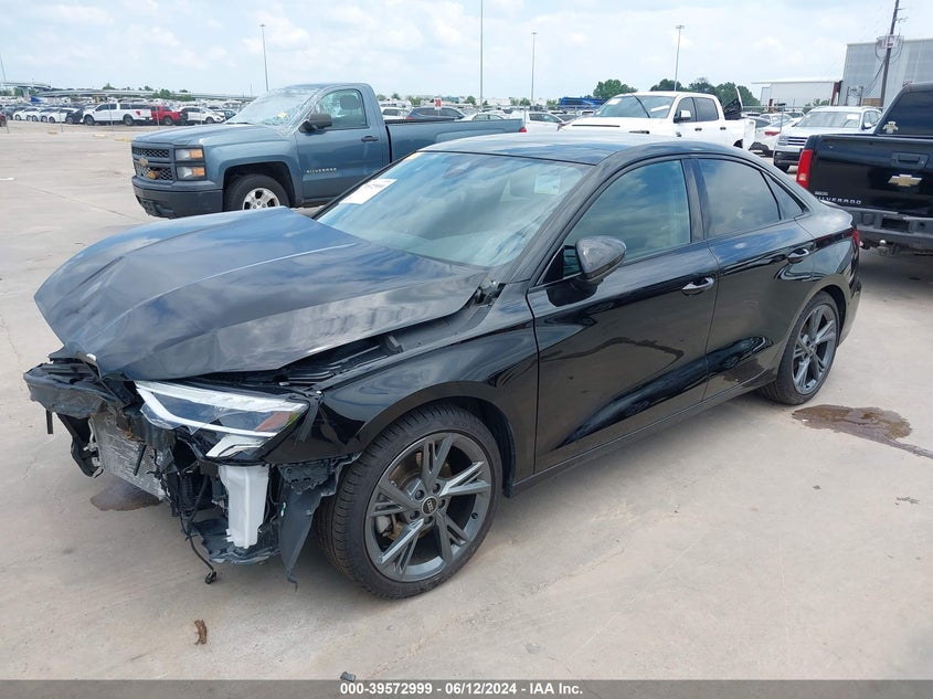 2024 Audi A3 Premium 40 Tfsi Quattro S Tronic VIN: WAUGUDGY0RA036510 Lot: 39572999