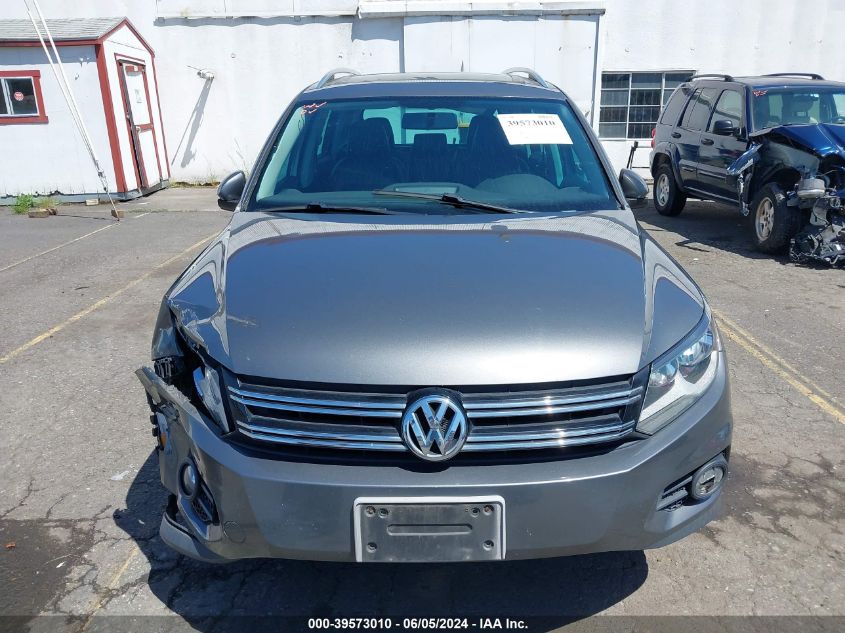 2012 Volkswagen Tiguan Se VIN: WVGAV7AX3CW006074 Lot: 39573010