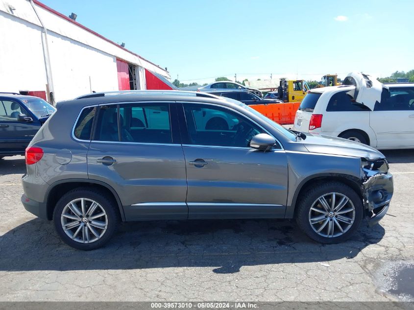 2012 Volkswagen Tiguan Se VIN: WVGAV7AX3CW006074 Lot: 39573010