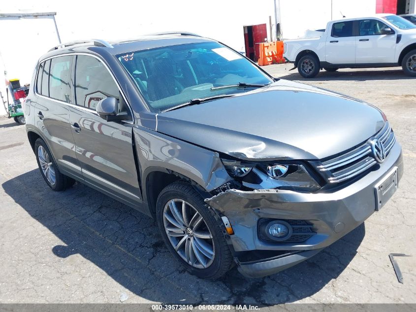 2012 Volkswagen Tiguan Se VIN: WVGAV7AX3CW006074 Lot: 39573010