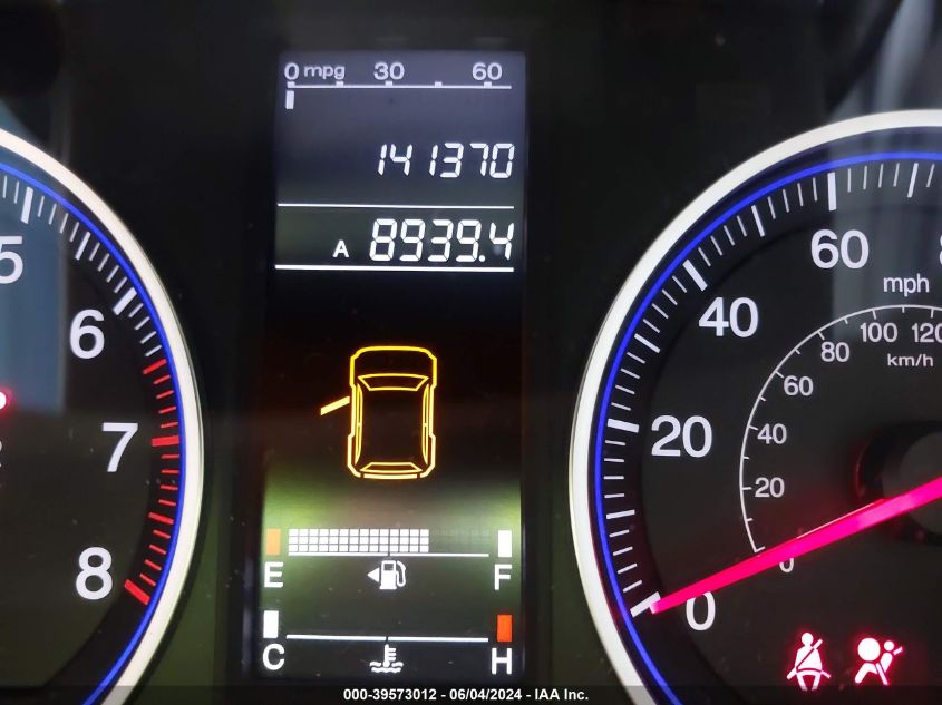 2009 Honda Cr-V Lx VIN: 5J6RE48349L010017 Lot: 39573012