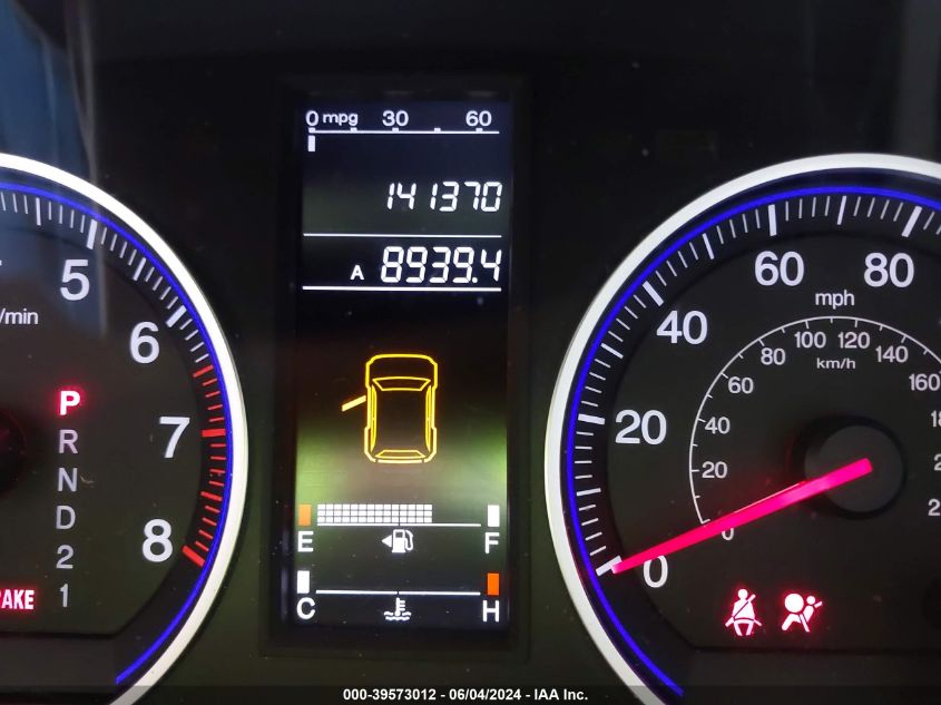 2009 Honda Cr-V Lx VIN: 5J6RE48349L010017 Lot: 39573012