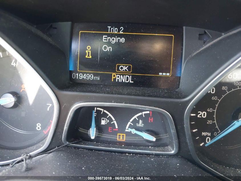 2018 Ford Focus S VIN: 1FADP3E27JL322813 Lot: 39573019