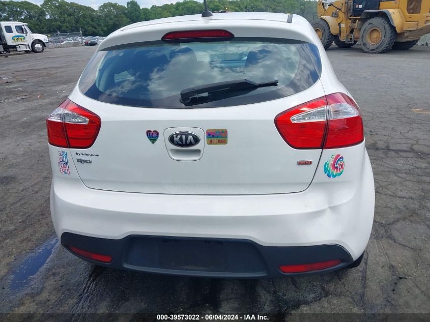 2013 Kia Rio Lx VIN: KNADM5A3XD6293403 Lot: 39573022