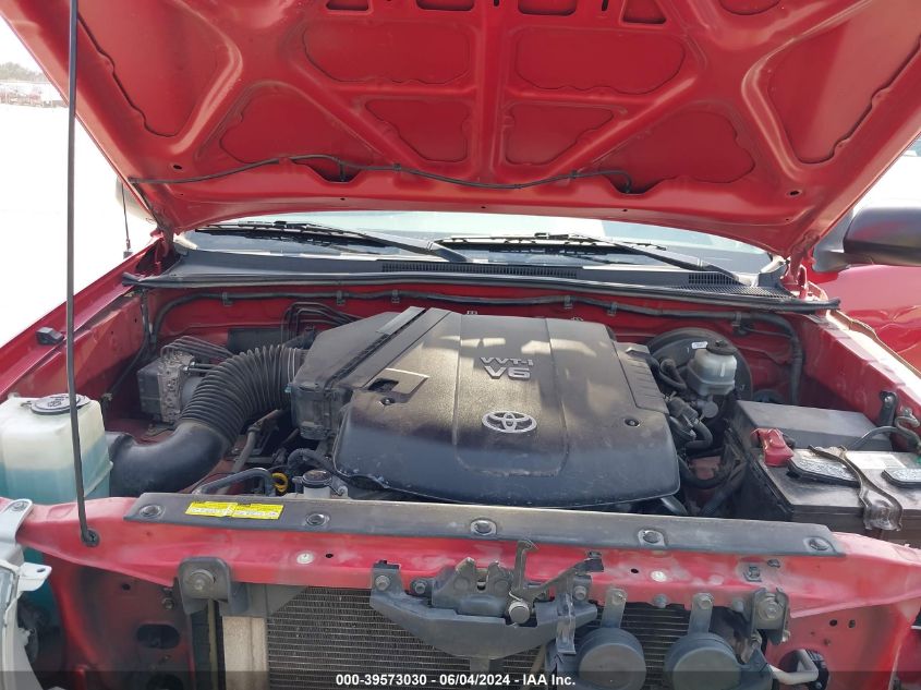 2010 Toyota Tacoma Prerunner V6 VIN: 5TEJU4GN0AZ716965 Lot: 39573030