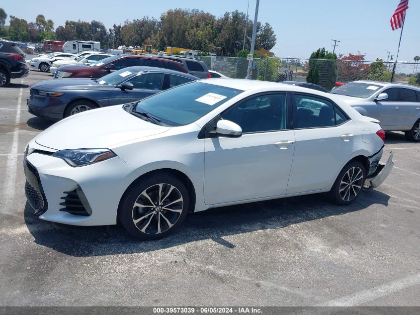 2018 Toyota Corolla Se VIN: 5YFBURHE4JP759808 Lot: 39573039