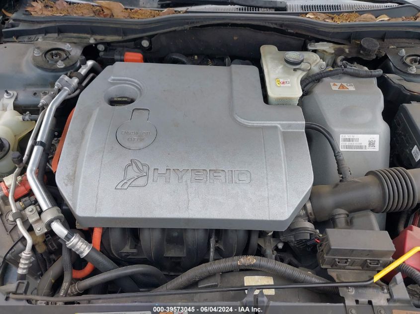 2010 Ford Fusion Hybrid VIN: 3FADP0L32AR182665 Lot: 39573045