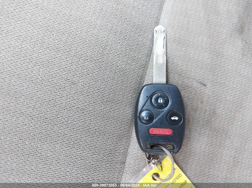 2005 Honda Accord 2.4 Lx VIN: 1HGCM55425A138684 Lot: 39573053