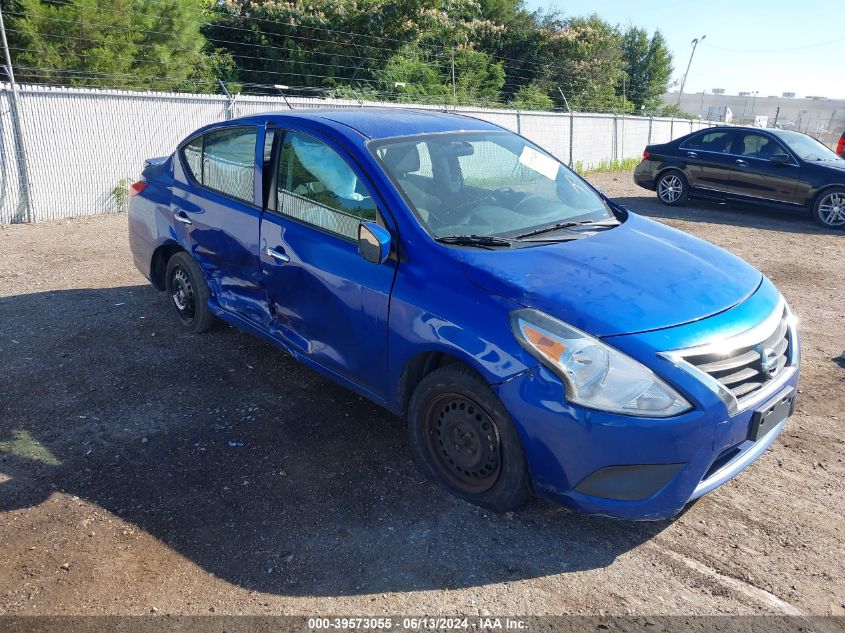 2016 Nissan Versa 1.6 S/1.6 S+/1.6 Sl/1.6 Sv VIN: 3N1CN7AP7GL868130 Lot: 39573055