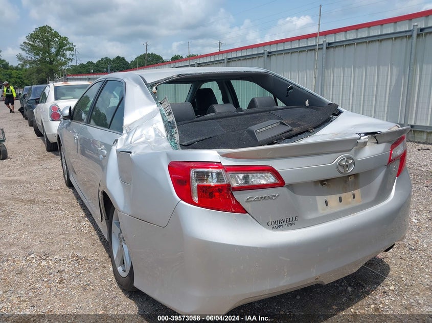 2012 Toyota Camry Se VIN: 4T1BF1FK1CU015721 Lot: 39573058