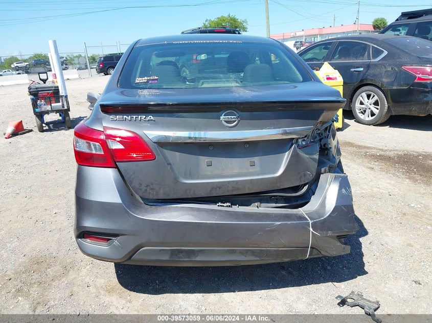 2018 Nissan Sentra S VIN: 3N1AB7AP3JY235649 Lot: 39573059