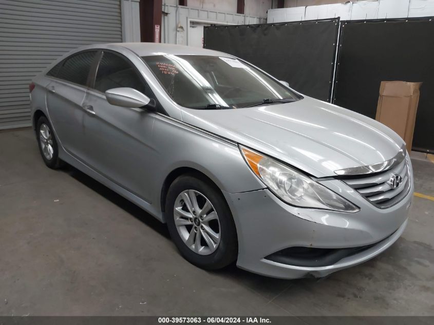 2014 Hyundai Sonata Gls VIN: 5NPEB4AC3EH871534 Lot: 39573063