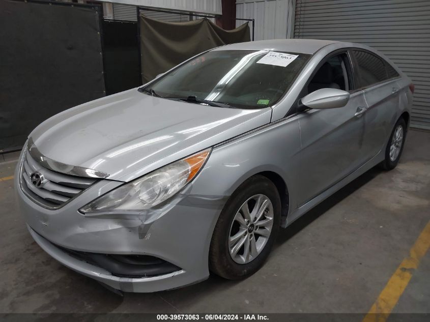 2014 Hyundai Sonata Gls VIN: 5NPEB4AC3EH871534 Lot: 39573063